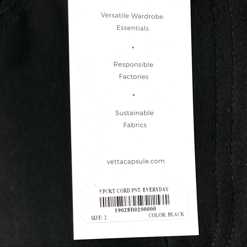 Vetta Women's 5 Pocket Cord Everyday Pant - Picture 7 of 7